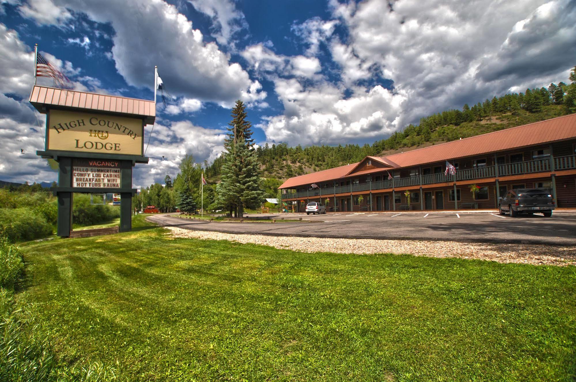 High Country Lodge And Cabins Пагоса-Спрингс Экстерьер фото